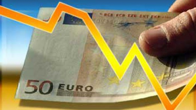 Евро упал до 7 месячного минимума 